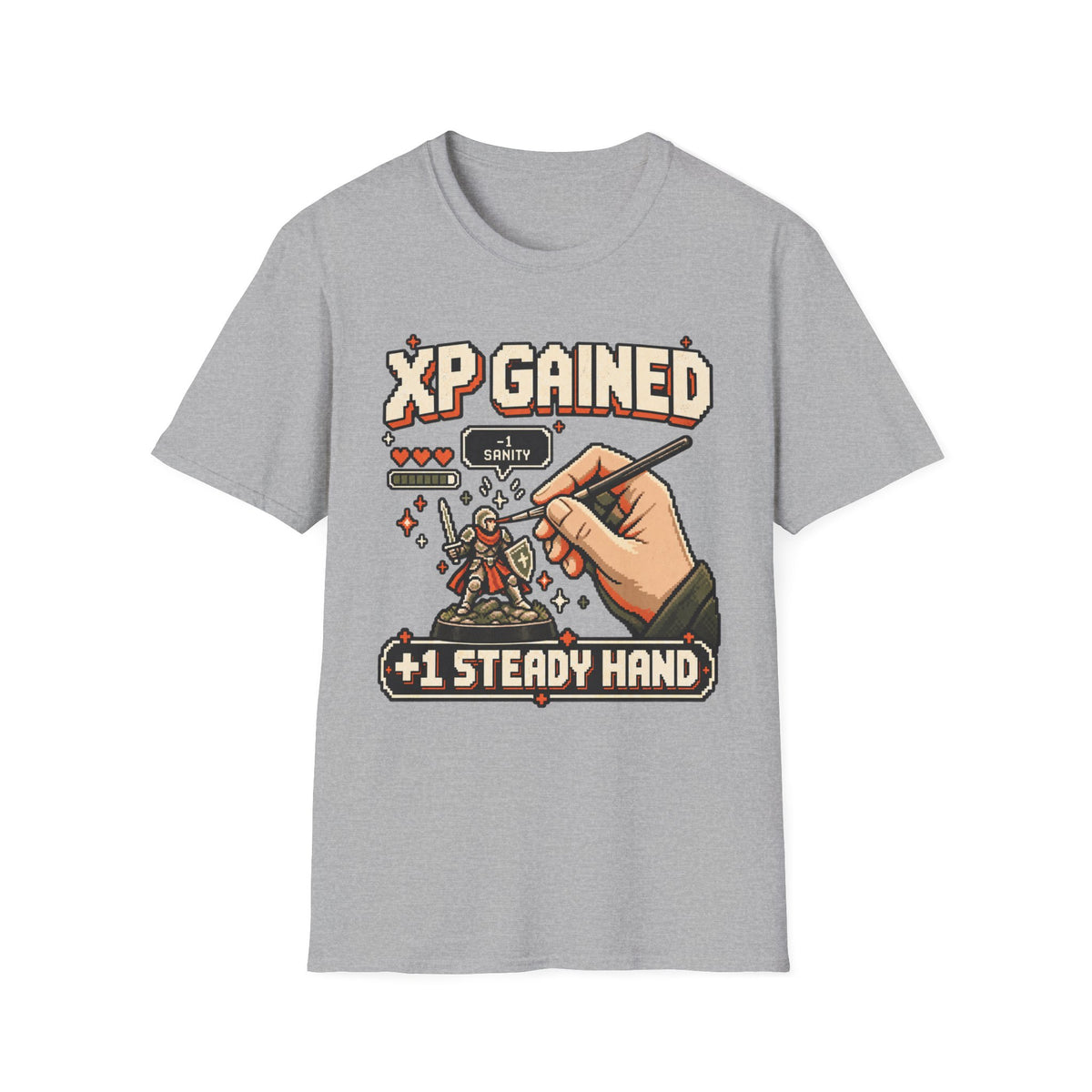 XP Gained +1 Steady Hand T-Shirt
