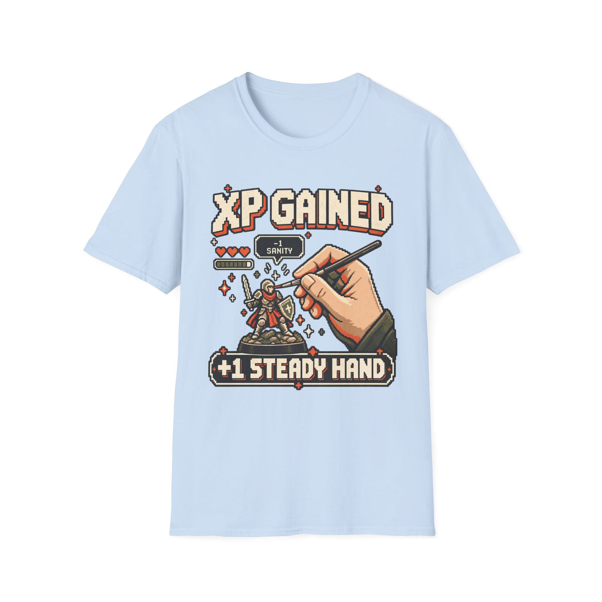 XP Gained +1 Steady Hand T-Shirt