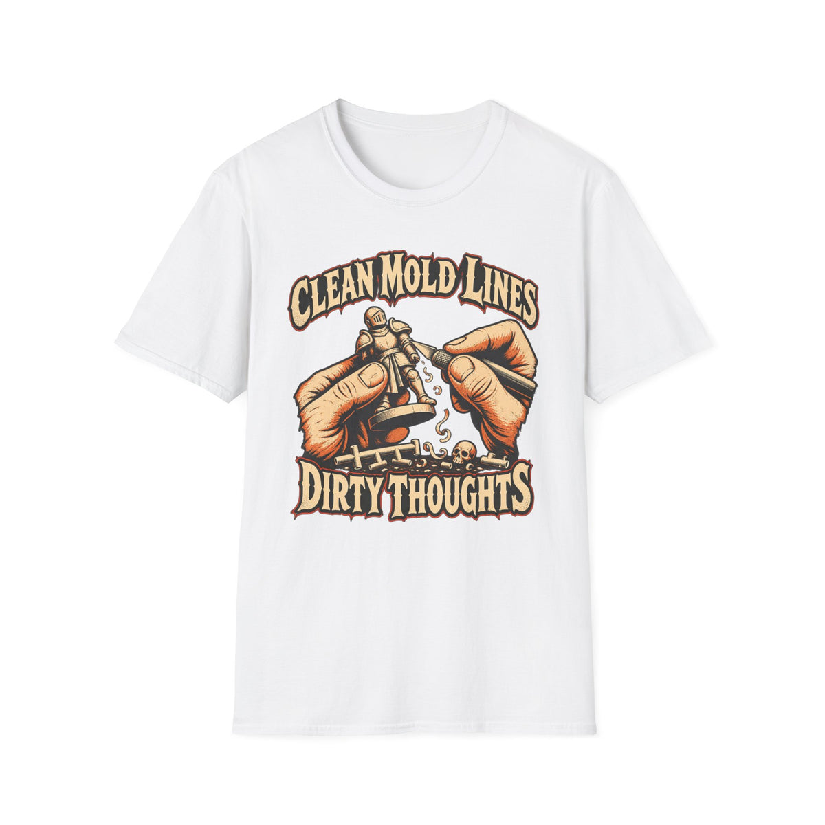 Clean mold lines dirty thoughts T-Shirt