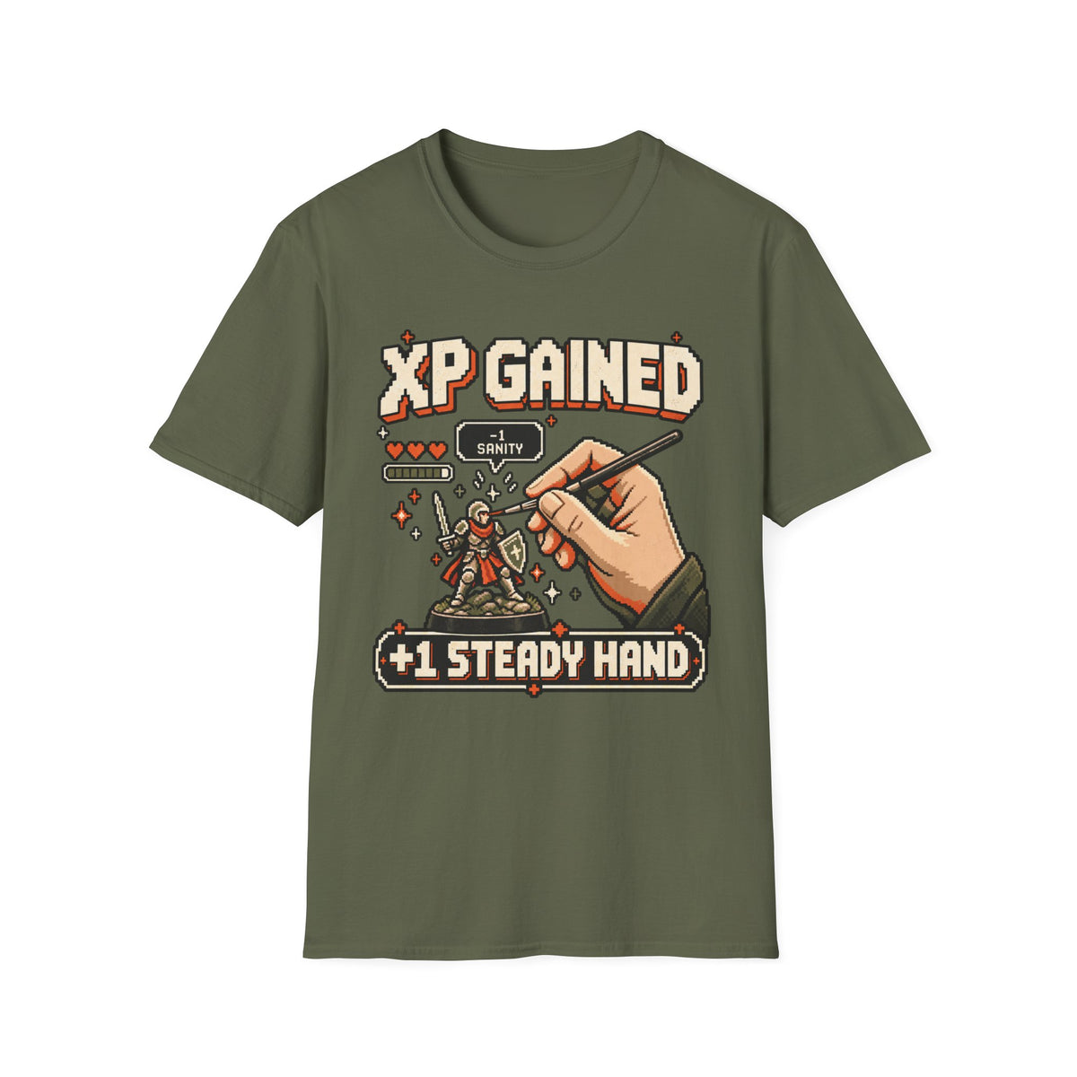 XP Gained +1 Steady Hand T-Shirt