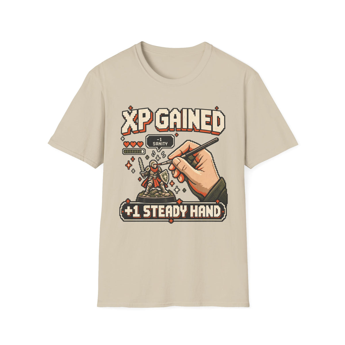 XP Gained +1 Steady Hand T-Shirt