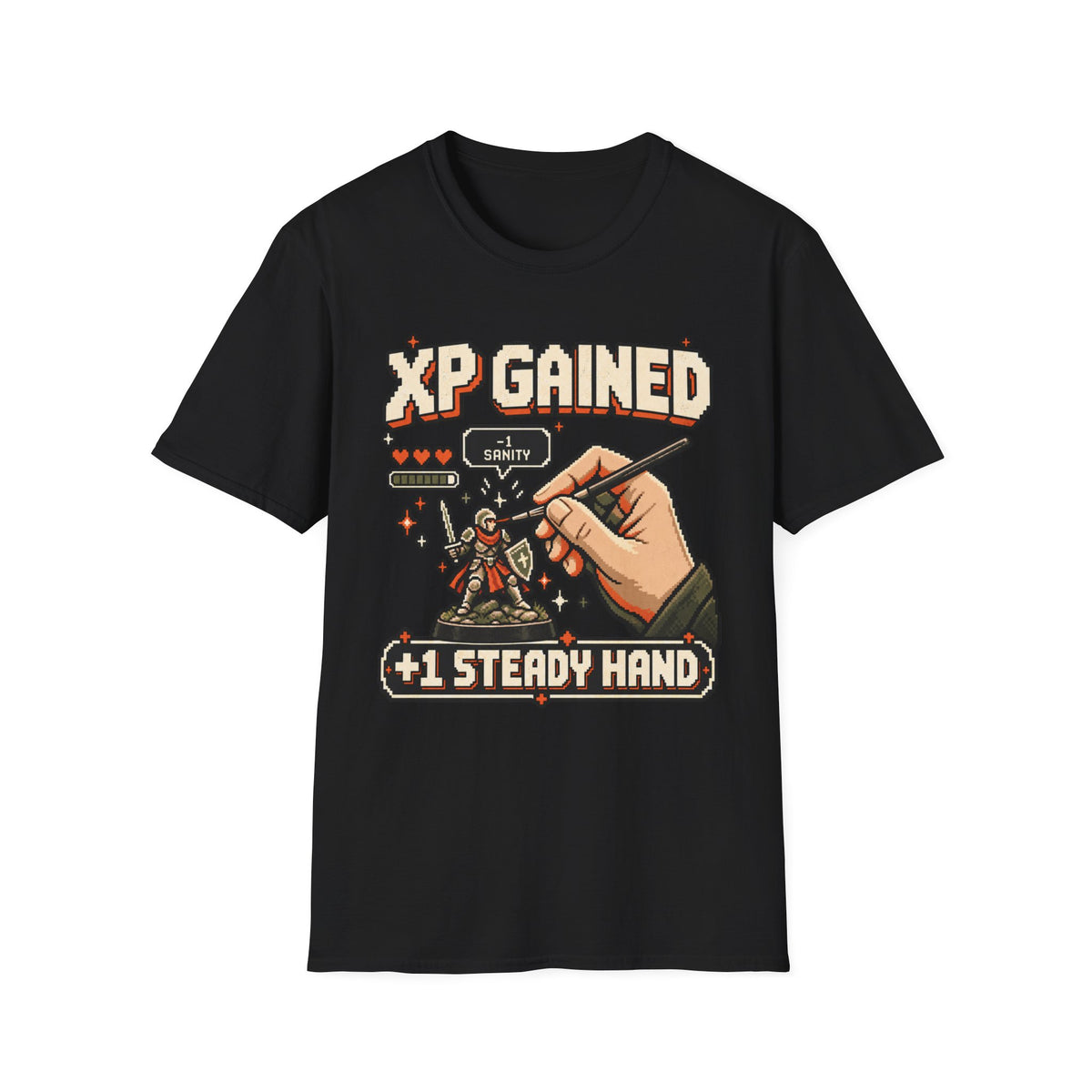 XP Gained +1 Steady Hand T-Shirt