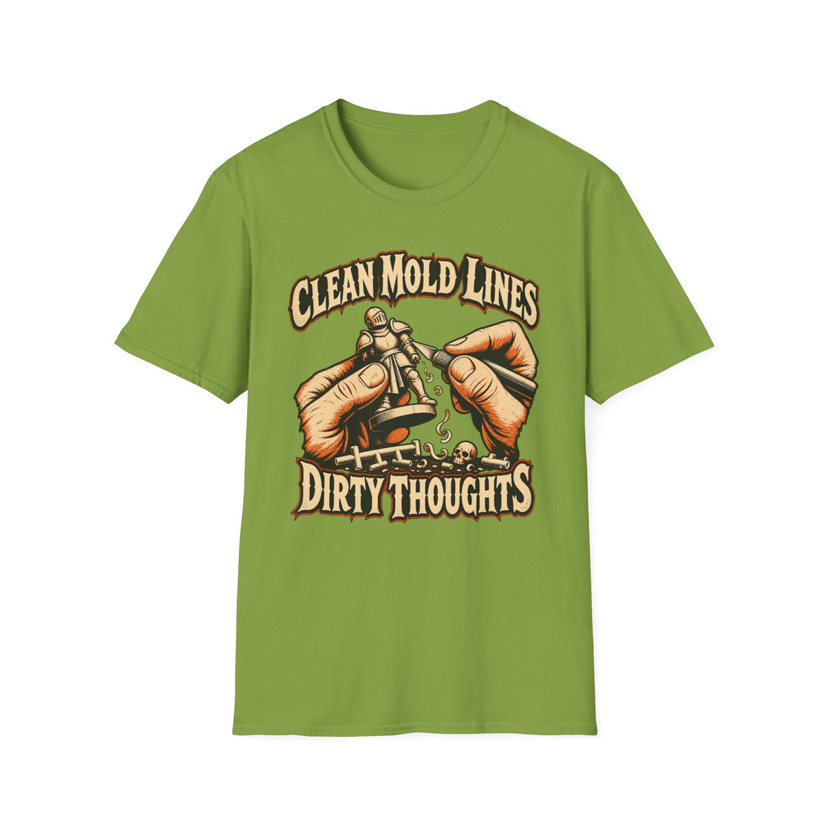 Clean mold lines dirty thoughts T-Shirt