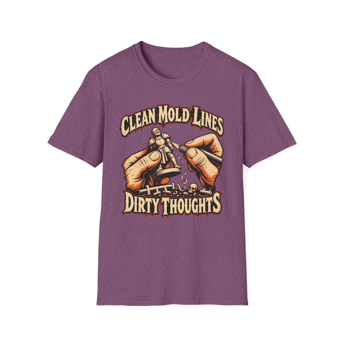 Clean mold lines dirty thoughts T-Shirt