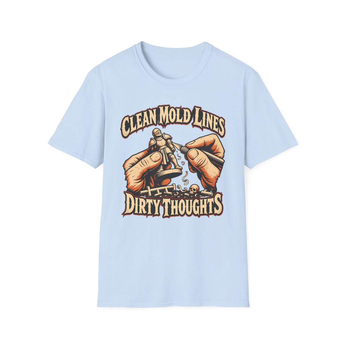 Clean mold lines dirty thoughts T-Shirt